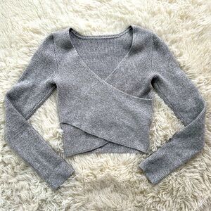 Hollister Reversible Criss Cross Sweater